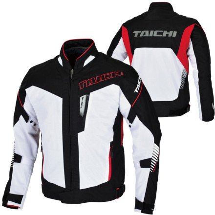 RS Taichi RSJ302 WHITE BLACK INGRAM MESH MEN'S JACKET LATEST SPRING SUMMER COLLECTION (3XL) Jackets & Vests Rstaichi RSJ30201993XL