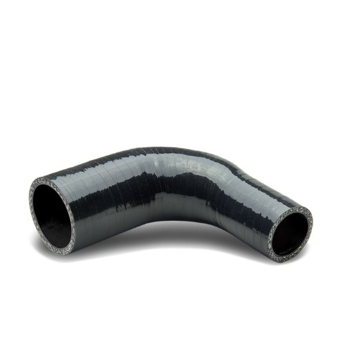 DPT, SH-1-125-90-BK, 1 to 1.25 90 Degree Elbow Transition Reducer 3-Ply 4mm Thickness High Temperature Performance Black Silicone Hose Coupler Connector for Turbo Exhaust Intake Intercooler Hoses & Hose Clamps DPT SH-1-125-90-BK
