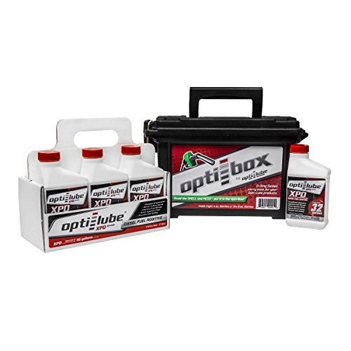 Opti-Lube XPD Formula Diesel Fuel Additive: 6 pack 8oz bottles with Opti-box Treats up to 32 Gallons per 8oz bottle Diesel Additives Opti-Lube OPT-XPD6P-CB8