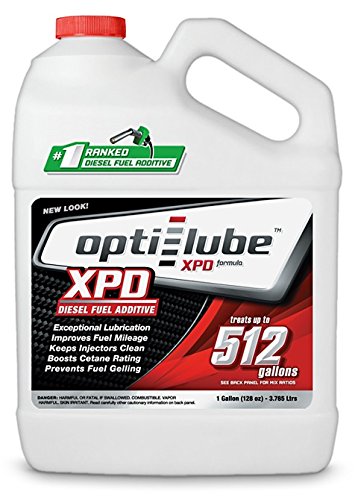 Opti-Lube XPD Diesel Fuel Improver: 1 Gallon without Accessories Treats up to 512 Gallons Diesel Additives Opti-Lube OPT-XPD1-NA