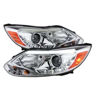Spyder Auto 444-FF12-DRL-C Projector Headlight Performance Parts & Accessories Spyder Auto 444-FF12-DRL-C
