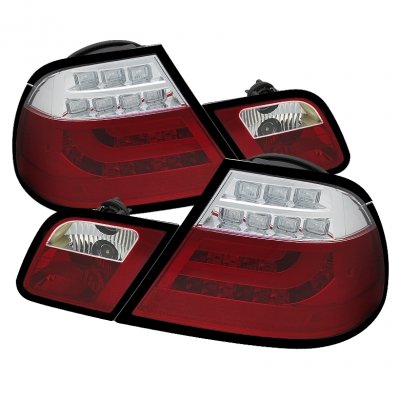 Tail Lights Spyder Auto 111-BE4600-LBLED-RC