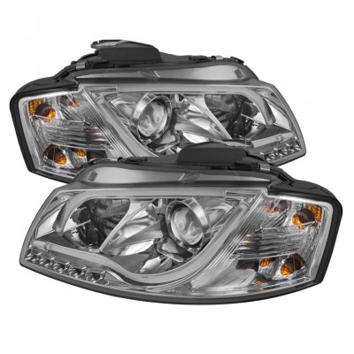 Spyder Auto 444-AA306-LTDRL-C Projector Headlight Performance Parts & Accessories Spyder Auto 444-AA306-LTDRL-C
