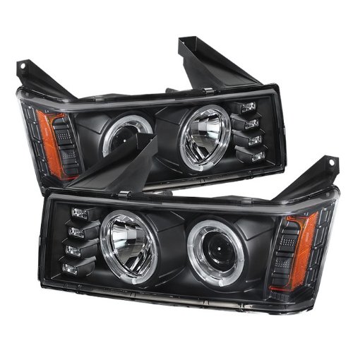 Headlight Assemblies Spyder Auto 444-CCO04-HL-BK