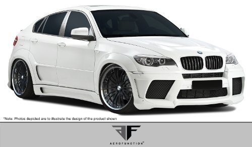 2008-2013 BMW X6 X6M AF-3 Wide Body Body Kit (GFK) - 13 Piece - Includes AF-3 Wide Body Front Bumper Cover (107927) AF-3 Wide Body Rear Bumper Cover (107928) AF-3 Wide Body Side Skirts (107929) AF-3 Wide Body Front Fender Flares (107930) AF-3 Wide Body Rear Fender Flares (107931) AF-3 Wide Body Front Door Caps (107932) AF-3 Wide Body Rear Door Caps (107933) AF-3 Wide Body Exhaust Cover (107934) Body Aero Function 107941