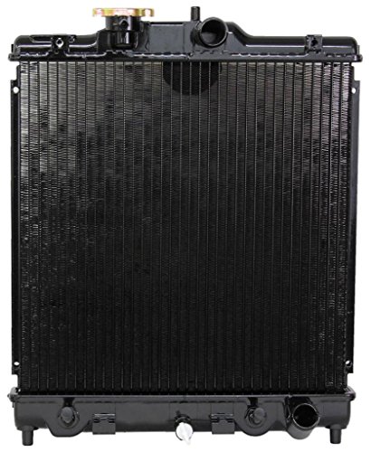 NEW RADIATOR ASSEMBLY HONDA 92-97 CIVIC DEL SOL 1.5L 1.6L L4 1493CC 1590CC 2427 2602 19010P07014 19010P1ZA52 HO3010134 Radiators Rareelectrical 1328RAD