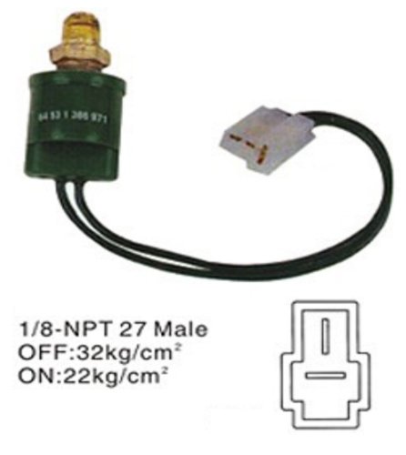 Compressor Refrigerant Pressure Autoltc 64531386971