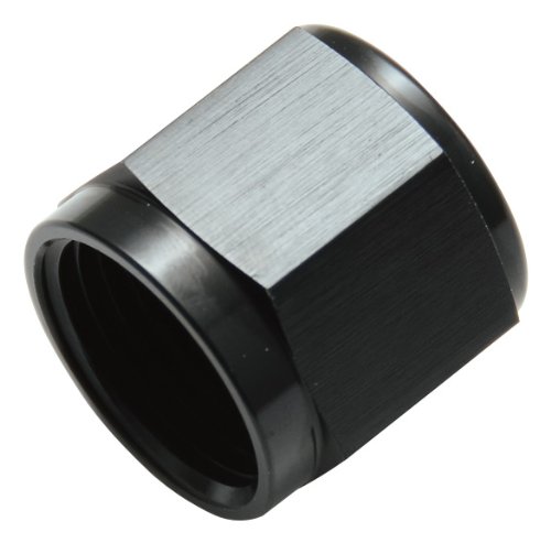 Vibrant Aluminum AN Tube Nut, -12 AN - Black Fittings Vibrant Performance 10755