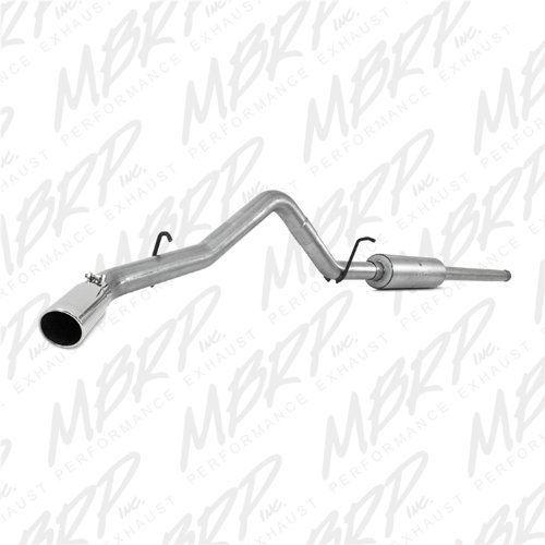 MBRP S5080AL 3 Aluminized Single Side Exit Cat Back Exhaust System Exhaust & Emissions Mbrp S5080AL