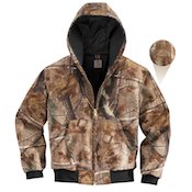 Genuine Ford Men's Carhartt WorkCamo® Built Ford Tough Jacket - Size Extra Large Flooring & Carpeting Ford 10F0T-XL