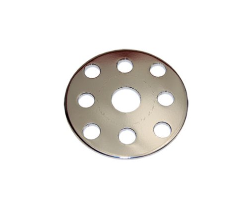 Chrome Water Pump Pulley Shim Spacer 1/8 Thick Hot Rod Rat Rod Custom Water Pumps Pirate Mfg SP7259