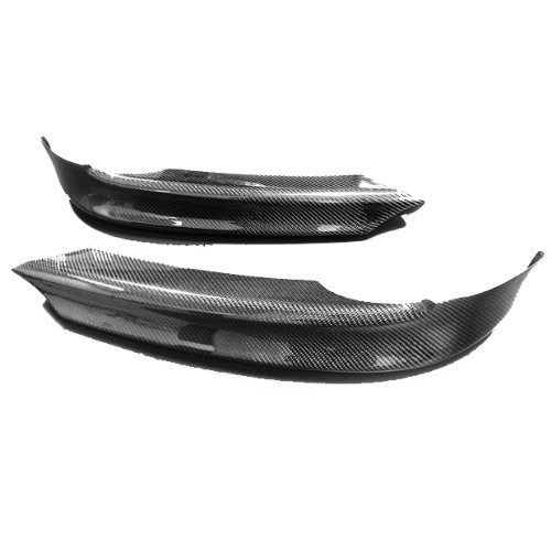 CARBON FIBER FRONT SPLITTER LIP SPOILER BUMPER FENDER-GUARD FOR BMW E90 06 07 08 Bumpers 99Parts CF-03-0004B