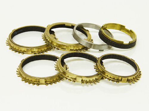 Synchrotech® 1-5 Pro Series Carbon Synchro Transmission Synchronizer Set - Acura B Series with case ID (Y80 S80 S4C S21 Y21 YS1) Rebuild Kits Synchrotech SYN101