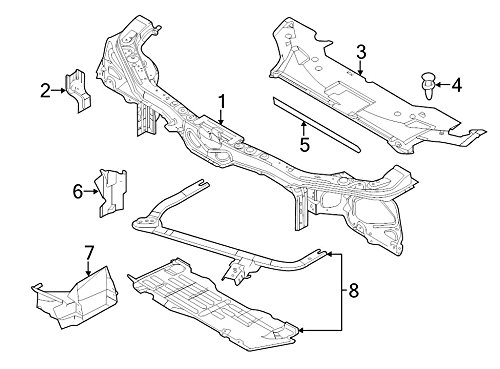 Heat Shields Ford BR3Z-6C038-A