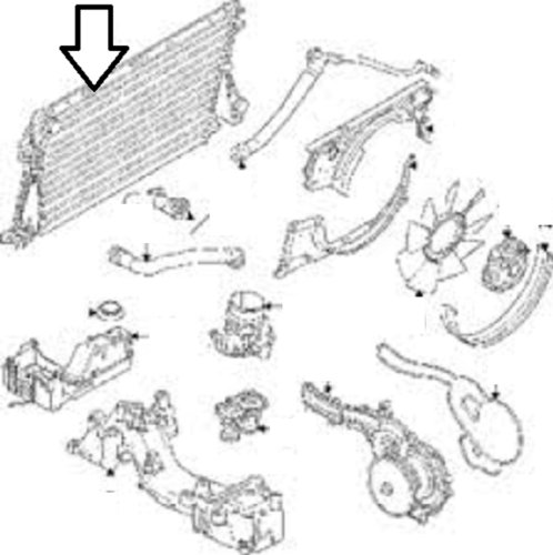 Radiators Ford BC3Z-8005-E