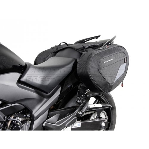 Bags-Connection Sport Pannier System (Honda CBF600S, '08-'11; CBF1000, '06-'11) Saddle Bags SW-MOTECH Bags-Connection BCHTA0174010200B