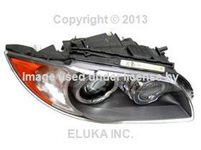 BMW Genuine Headlight Assembly (Bi-Xenon Adaptive) Right for 128i 135i 128i 135i Headlight Bulbs BMW BMW7164932