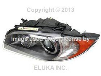 BMW Genuine Headlight Assembly (Bi-Xenon Adaptive) Left for 128i 135i 128i 135i Headlight Bulbs BMW BMW7164931
