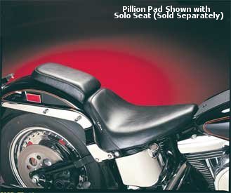Naugahyde Pillion Pad without gel Fits FXST & FLST 1984/1999-by-Le Pera Seat Belt Pads Lepera 27342