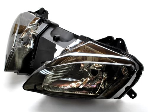 Smoke Motorcycle Autobike Parts & Accessories HeadLight Signal Fit For Yamaha 2006-2007 YZF R6 YZFR6 YZF-R6 R600 Batteries LIN LIN59-MTH13-07-Y007