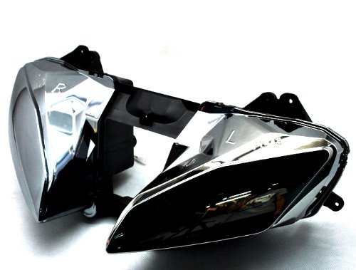 Smoke Motorcycle Autobike Parts & Accessories HeadLight Signal Fit For Yamaha 2008-2012 YZF R6 YZFR6 YZF-R6 R600 Batteries LIN LIN59-MTH13-07-Y024