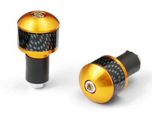 Gold Dirt Motorcycle Motobike Part Aaccessories Handle Aluminum Grips & Bar End Plug Fit For BMW HYOSUNG Buell MOTO GUZZI Honda Suzuki Yamaha Kawasaki Ducati KTM Aprilia TRIUMPH Gold Grips LIN LIN54-MTD13-03-0001B