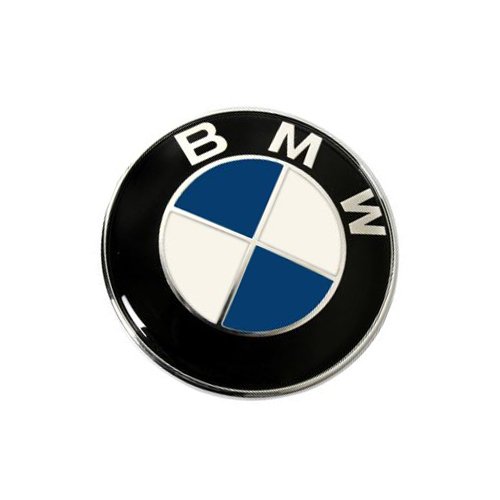 Blue & White Steering Wheel Badge Emblem 44MM For BMW Emblems AUTO BAZZAR autobazzar12857