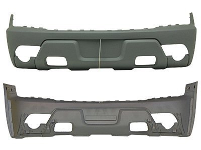 2005 Pontiac Vibe Front Bumper, 1-Piece Design, Painted WA721H Medium Red Mica Bumpers Online Part Bin GM1000727P
