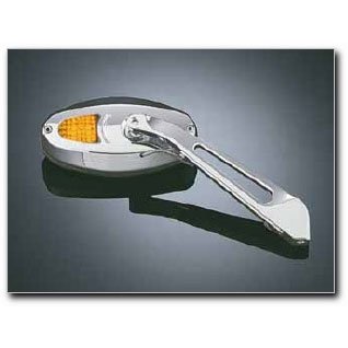 Kuryakyn 1432 Turn Signal Mirrors With Convex Glass For Harley-Davidson (KU 1432) Turn Signal Assemblies & Lenses Kuryakyn KU 1432