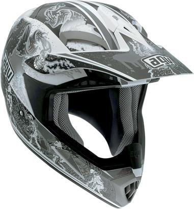 Helmet Mtx Evolu Sil SM (0110-2833) Helmets Drag Specialties 0110-2833