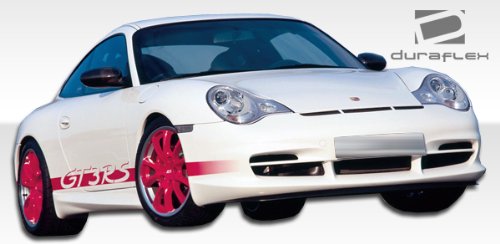 2002-2004 Porsche 996 C4S Turbo Duraflex GT-3 RS Look Body Kit - 5 Piece - Includes GT-3 RS Look Front Bumper Cover (105121) GT-2 Look Rear Bumper Cover (105115) GT-2 Look Side Skirts Rocker Panels (105114) GT-3 Look Rear Wing Trunk Lid Spoiler (103751) Body Duraflex 105200