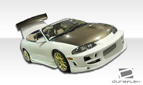 1995-1996 Mitsubishi Eclipse Eagle Talon Duraflex Bomber Body Kit - 4 Piece - Includes Bomber Front Bumper Cover (101595) Bomber Rear Bumper Cover (101596) Bomber Side Skirts Rocker Panels (101597) Body Duraflex 110170