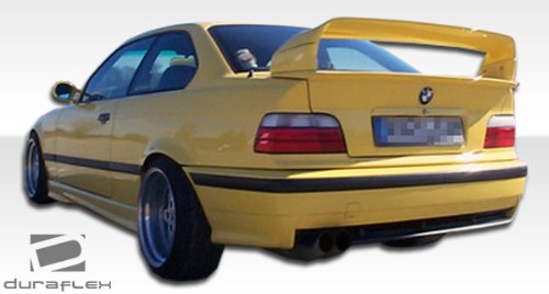 1992-1998 BMW 3 Series M3 E36 2DR 4DR Convertible Duraflex M3 Look Rear Bumper Cover - 1 Piece Bumpers Duraflex 101081