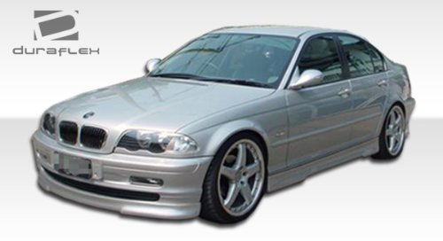1999-2005 BMW 3 Series E46 4DR Duraflex Type H Body Kit - 5 Piece - Includes Type H Front Lip Under Spoiler Air Dam (103536) Type H Side Skirts Rocker Panels (102060) Type H Rear Lip Under Spoiler Air Dam (103537) Type H Roof Wing (105344) Body Duraflex 105470