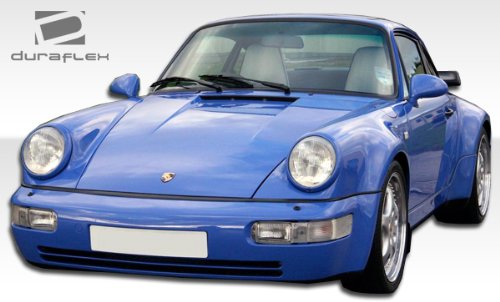 1989-1994 Porsche 964 Duraflex Turbo Look Body Kit - 4 Piece - Includes Turbo Look Front Bumper Cover (105388) Turbo Look Side Skirts Rocker Panels (105389) Turbo Look Rear Bumper Cover (105390) Body Duraflex 105490