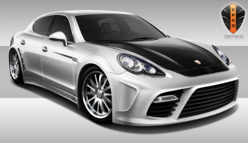 2010-2013 Porsche Panamera Eros Version 4 Wide Body Body Kit - 10 Piece - Includes Eros Version 4 Wide Body Front Bumper Cover (108288) Eros Version 4 Wide Body Side Skirts Rocker Panels (108289) Eros Version 4 Wide Body Rear Bumper Cover (108290) Eros Version 4 Wide Body Fender Flares (108291) Body Duraflex 108312