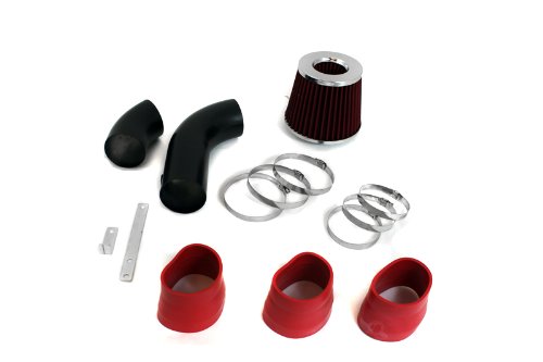 R Tunes Racing Black Color Aluminum Silverado/Cheyenne / 96-99 Suburban/Tahoe V8 5.0L 5.7L (2 PCS) Ram Air Intake Kit Ram Air Kit R Tunes Racing RSI-CH06BK