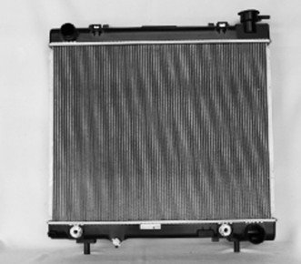 NEW RADIATOR ASSEMBLY MITSUBISHI 06-08 RAIDER 3.7L V6 226 CID W/ AUTOMATIC TRANS 55056506AD 52029262AD 1623 9917 CU2847 Radiators Rareelectrical 2883RAD*2