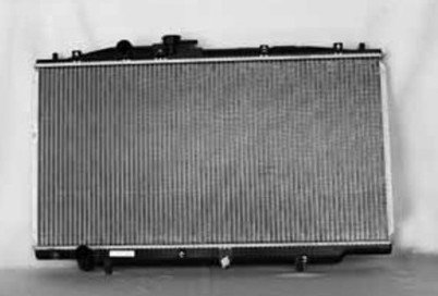 NEW RADIATOR ASSEMBLY HONDA 03-07 ACCORD 3.0L V6 2977CC 2997CC 183 CID HO3010191 2978 19010-RCA-A53 HO3010191 CU2571 Radiators Rareelectrical 2571RAD