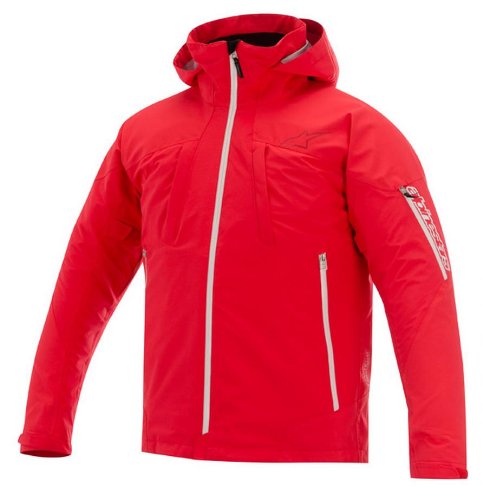 Alpinestars Lance 3L Waterproof Jacket , Gender: Mens/Unisex, Apparel Material: Textile, Distinct Name: Red, Primary Color: Red, Size: 2XL 3209114-341-2X Decals Alpinestars 32091143412X