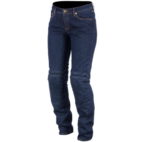 Alpinestars Women's Kerry Denim Pant - Blue 4 - 3339813-75-4 PS Jackets & Vests Alpinestars 3339813754