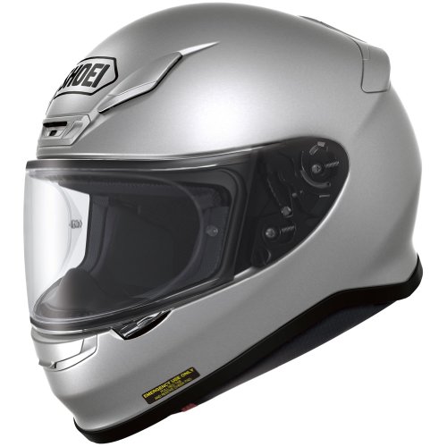 Shoei Metallic RF-1200 Street Racing Motorcycle Helmet - Light Silver / Medium Helmets Shoei 0109-0107-05-HH