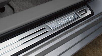 2014 Camry Hybrid Door Sill Enhancements w/ Logo Doors Toyota PT922-03120_CAMHYB2014