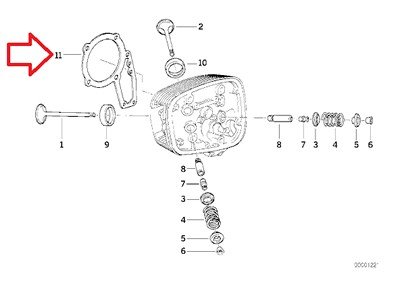 Valve Parts BMW BMW1341194