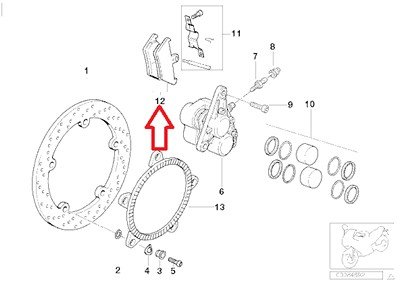 Pads BMW BMW7660448