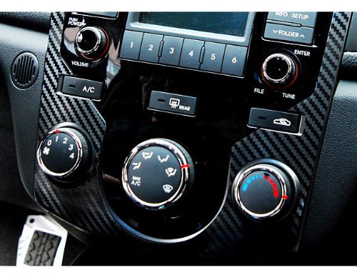 Artx Center Fascia 3D Carbon Decal Sticker 1-pc Set For 2010 2011 2012 Kia Forte Koup : Cerato Koup Body Artx 1603