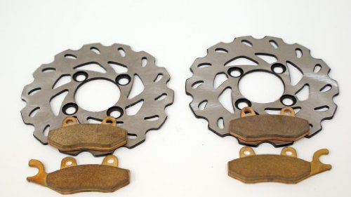 2004-2013 Yamaha YFZ450 Front Wave Brake Rotors and Severe Duty Brake Pads Pads Race-Driven CA-6X2,RD-111SVX1,RD-112SVX1.b