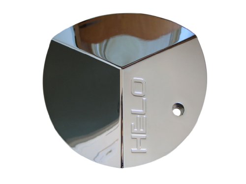 Helo 357 F3 Blade BD Style Chrome Wheel Rim Center Cap 821L175 LG1103-03 Center Caps Helo 821L175