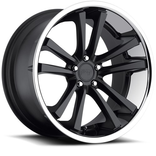 Niche Concourse 20 Black Wheel / Rim 5x4.5 with a 40mm Offset and a 72.6 Hub Bore. Partnumber M885200065+40 Car Niche M885200065+40