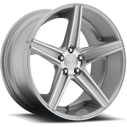 Niche Apex 18 Silver Wheel / Rim 5x120 with a 15mm Offset and a 72.6 Hub Bore. Partnumber M125188021+15 Car Niche M125188021+15